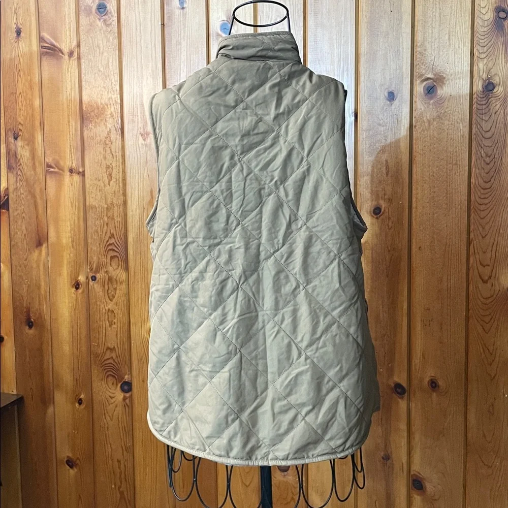 Love Tree Men's Brown Quilted Vest